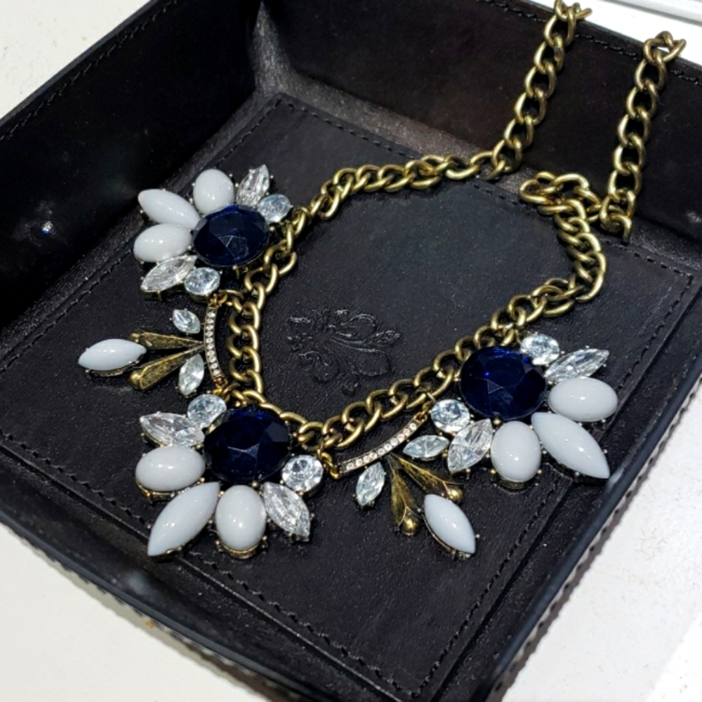J.Crew Rhinestone Necklace